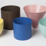 Geert Lap, vazen en schalen, 1984 – 1988, collectie Benno Premsela – schenking Els en Caspar Broeksma