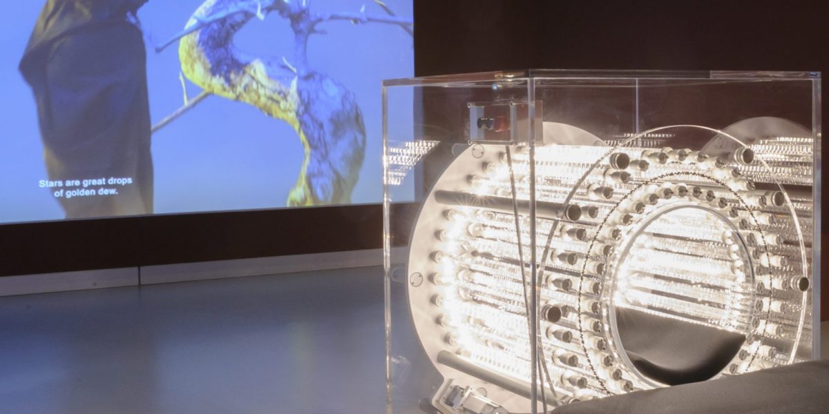 De tentoonstelling BodyDrift Anatomies of the Future. Design Museum Den Bosch. Foto Ben Nienhuis