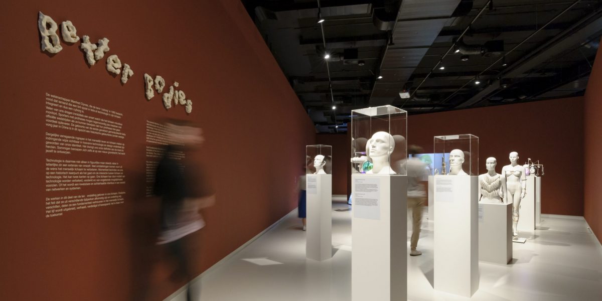 Better Bodies in Design Museum Den Bosch. In de tentoonstelling BodyDrift. Foto door Ben Nienhuis