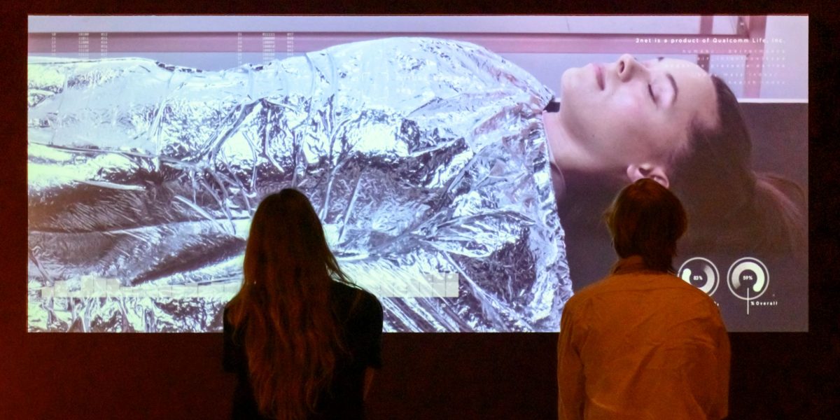 BodyDrift Anatomies of the Future in Design Museum Den Bosch. Foto Ben Nienhuis