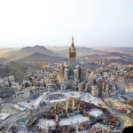 Abraj as-Sa’at (de Torens van de Klok) in Mekka, ontworpen in 2012 door Dr Mahmoud Bodo Rasch. Foto SL Rasch GmbH (6)