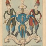George Cruikshank, Dandies Coat of Arms, 1819